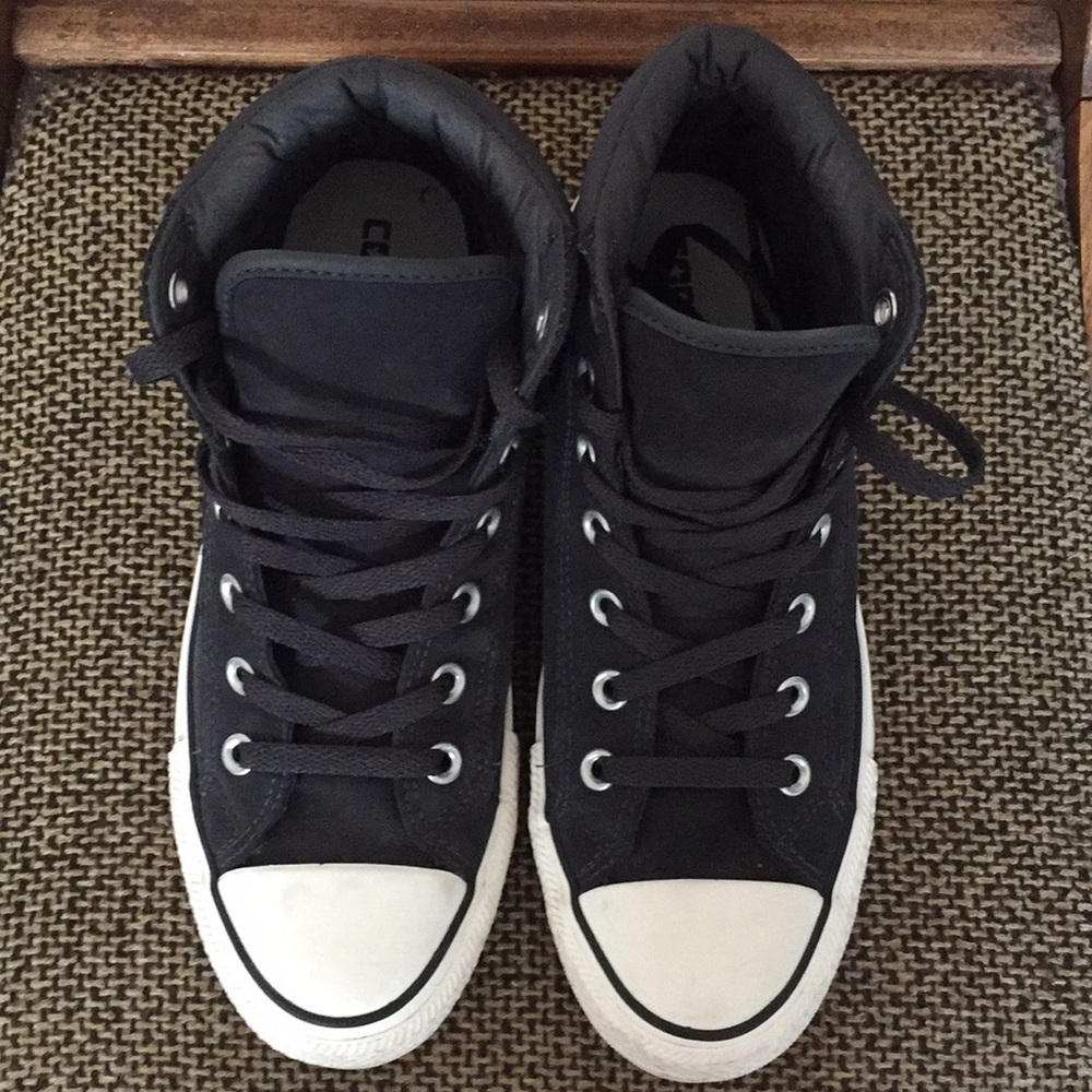Charcoal Sued Converse